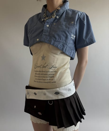 【Chinatsu Aoyama】 RE Makers Shirt Check / 260813-032