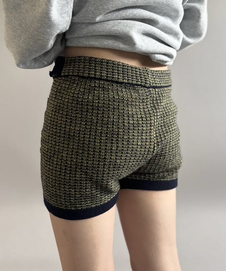 【USED】 Design Knit Shorts / 261031-007