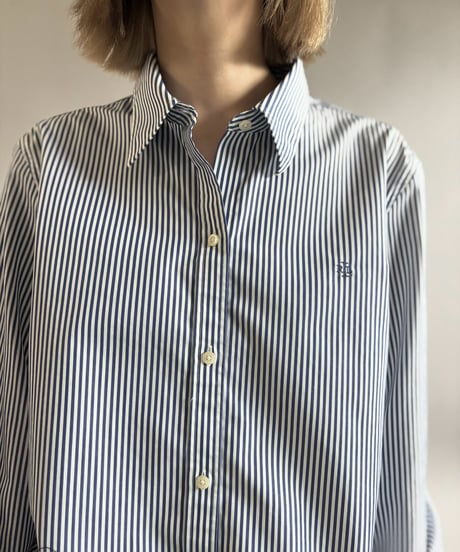 【USED】 Lauren Ralph Lauren Stripe Shirt / 261031-003
