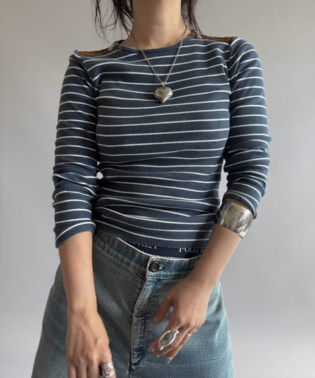 【USED】 Lauren Ralph Lauren Zip Design Top / 260905-026