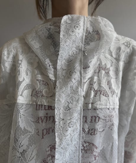 【RE;CIRCLE】RE Lace Hooded Jacket / 260824-002