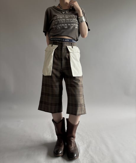 【RE;CIRCLE】 Re Slacks Pocket Shorts /  260727-008