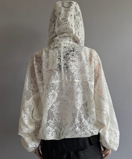 【RE;CIRCLE】RE Lace Hooded Jacket / 260824-015