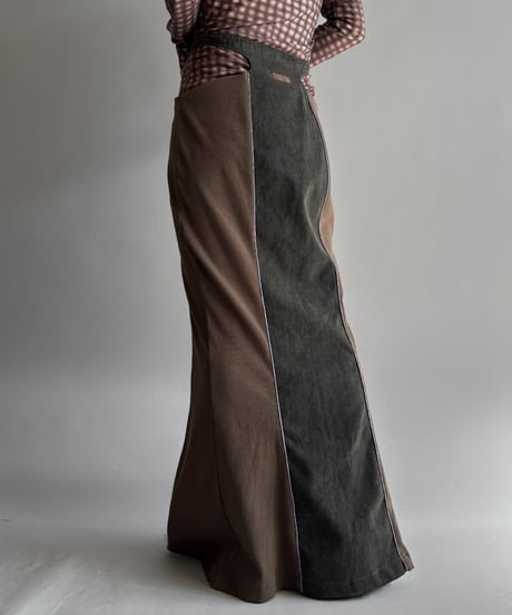 【USED】 Dead Stock DAWANG Design Skirt /261024-003