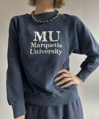 【USED】 80~90's Marquette University Sweat Top / 261026-012