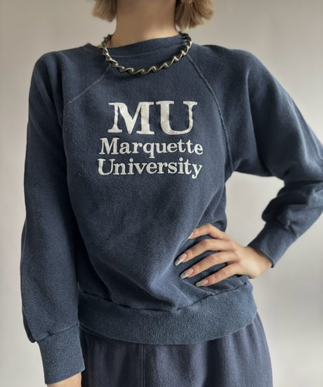 【USED】 80~90's Marquette University Sweat Top / 261026-012