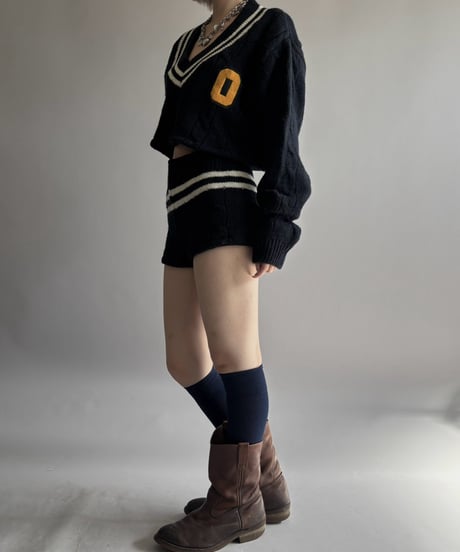 【RE;CIRCLE】 RE Tilden Knit Set-up  /261019-032