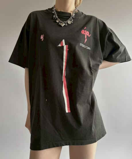 【USED】 Made in USA 93's aja STEELY DAN TOUR T-Shirt/ 260718-012