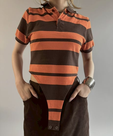 【RE;CIRCLE】RE Leotard Polo Shirt / 260713-014