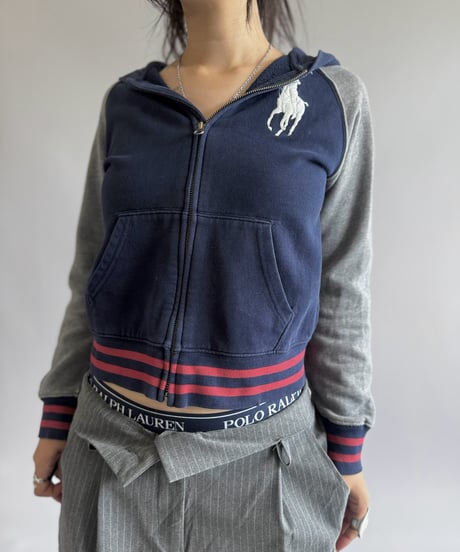 【USED】 Polo Ralph Lauren Big Pony Zip Parka / 260905-019