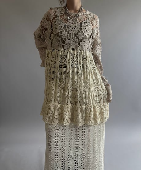 【RE;CIRCLE】 RE Crochet One-Piece / 260803-014