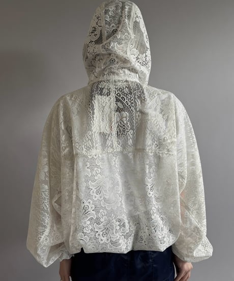 【RE;CIRCLE】RE Lace Hooded Jacket / 260824-008