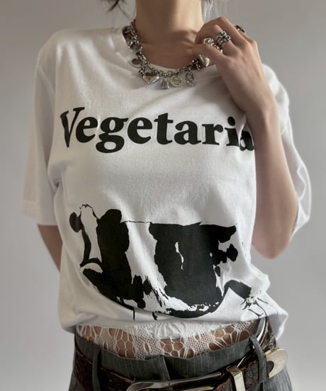【USED】 Vegetarian T-Shirt / 260725-023