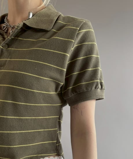 【RE;CIRCLE】RE Leotard Polo Shirt / 260713-011