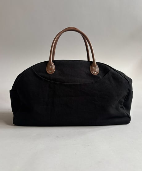 【RE;CIRCLE】 RE French Bedcover Boston Bag Wappen Black /261026-032