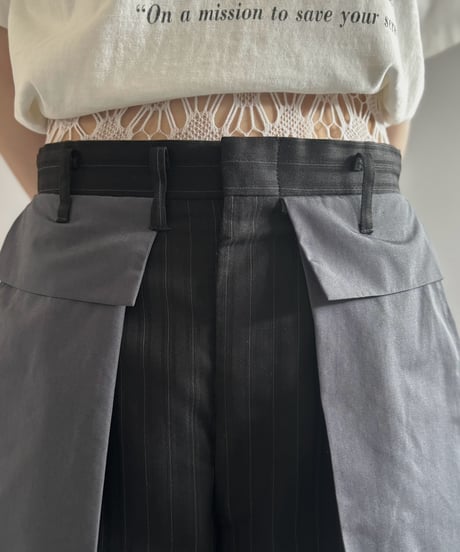 【RE;CIRCLE】 Re Slacks Pocket Shorts /  260727-005