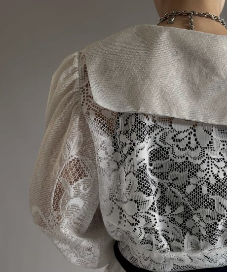 【RE;CIRCLE】RE Crochet  Blouse / 260709-005