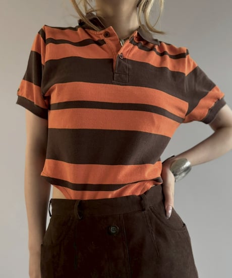 【RE;CIRCLE】RE Leotard Polo Shirt / 260713-014