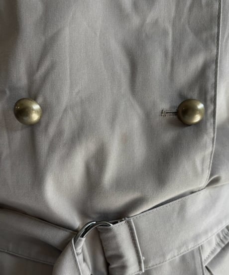 【RE;CIRCLE】 RE Pleated Hem Trench Coat  / 261015-026