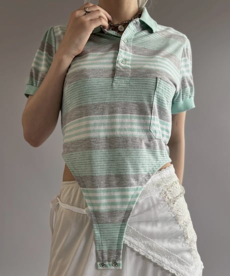 【RE;CIRCLE】RE Leotard Polo Shirt / 260713-009