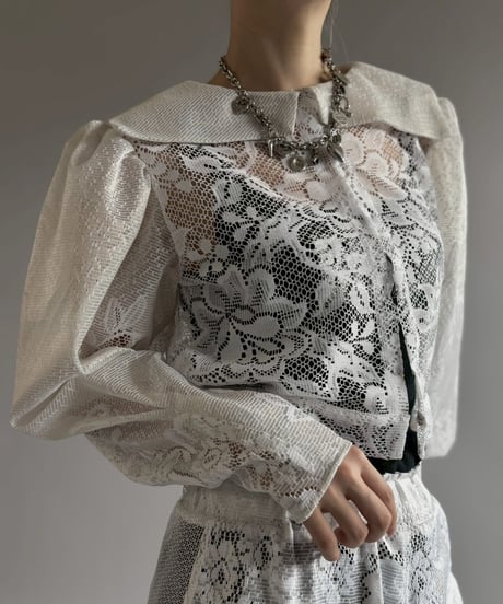 【RE;CIRCLE】RE Crochet  Blouse / 260709-005
