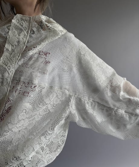 【RE;CIRCLE】RE Lace Hooded Jacket / 260824-001