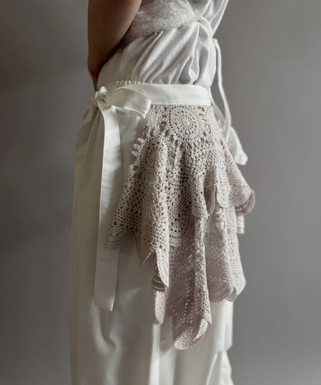 【Chinatsu Aoyama】 RE The Home Makers Wrap Skirt / 260716-033