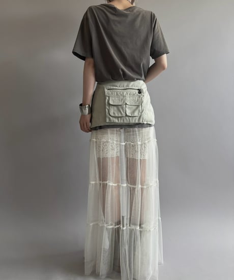 【RE;CIRCLE】  RE Fishing Vest Belt Bag / 260810-006