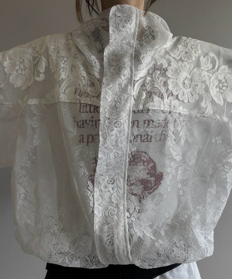 【RE;CIRCLE】RE Lace Hooded Jacket / 260824-002