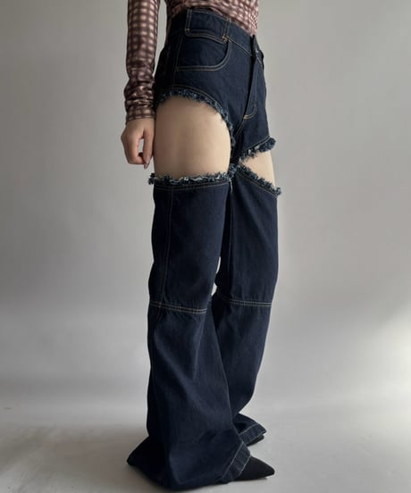 【USED】 Design Denim Pants / 261024-005