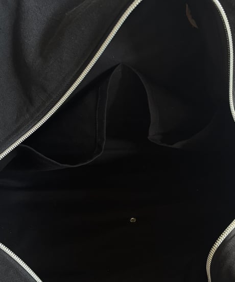 【RE;CIRCLE】 RE French Bedcover Boston Bag Wappen Black /261015-045