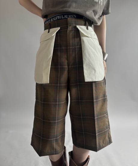【RE;CIRCLE】 Re Slacks Pocket Shorts /  260727-007