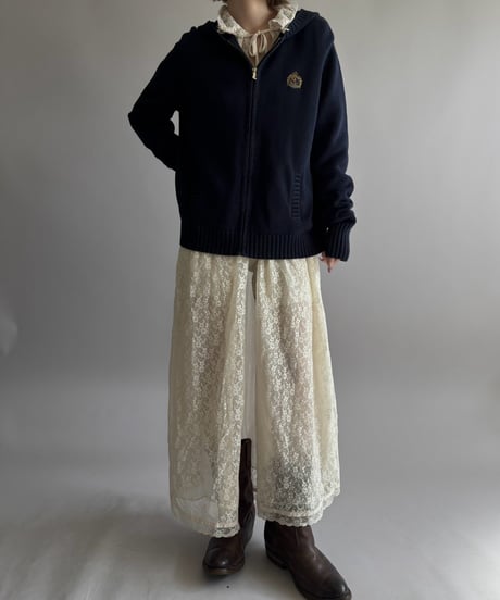【USED】 Lauren Ralph Lauren Knit Zip Parka / 261017-006