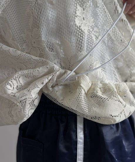 【RE;CIRCLE】RE Lace Hooded Jacket / 260824-008