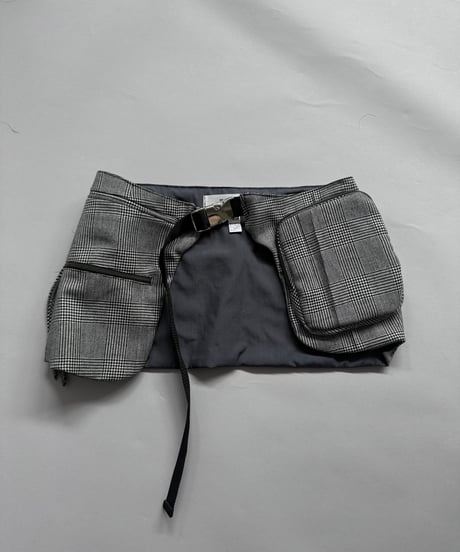 【RE;CIRCLE】 RE Suit Waist Belt Bag / 260917-005