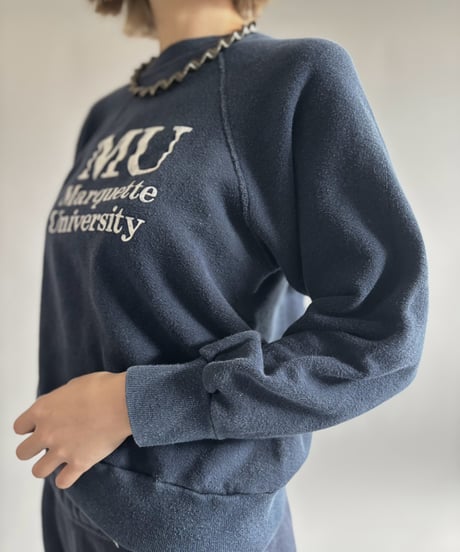 【USED】 80~90's Marquette University Sweat Top / 261026-012