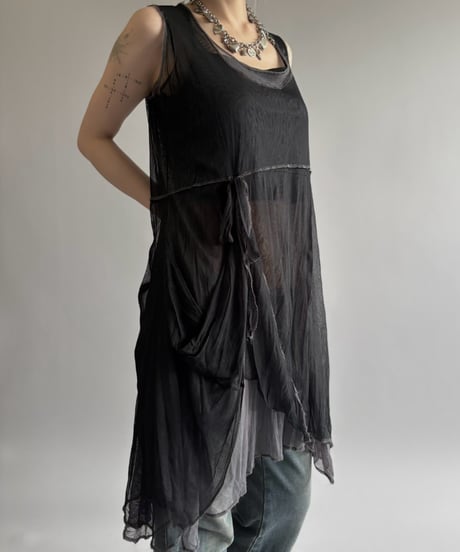 【USED】 N/S Sheer One-Piece / 260815-022