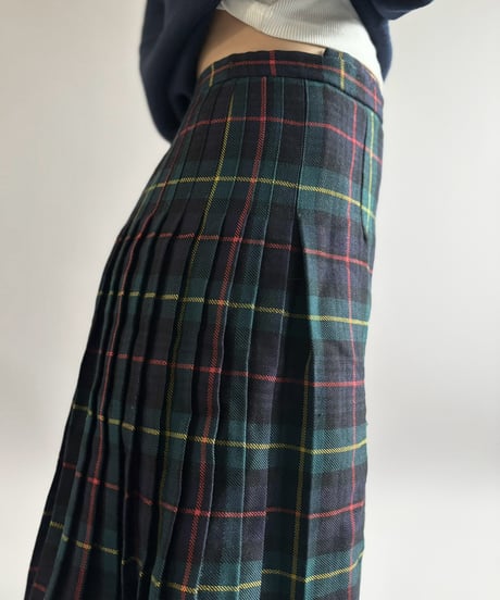 【USED】 Kilt Check Skirt / 261031-030