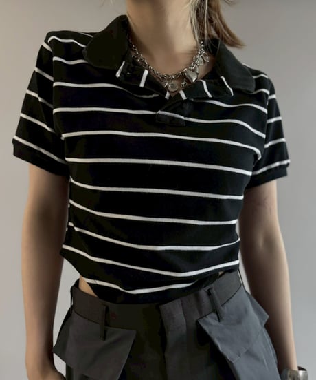 【RE;CIRCLE】RE Leotard Polo Shirt / 260713-019