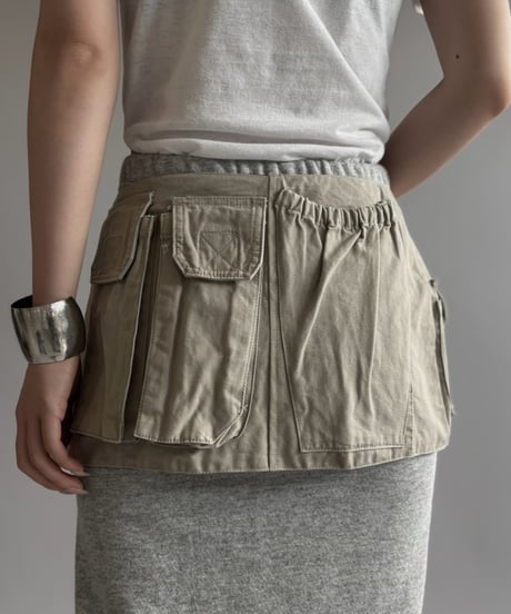 【RE;CIRCLE】  RE Fishing Vest Belt Bag / 260810-001