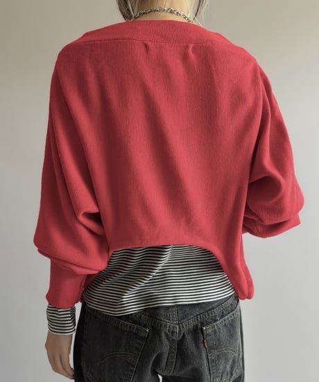 【RE;CIRCLE】 RE Deformed Acrylic Cardigan / 261005-007