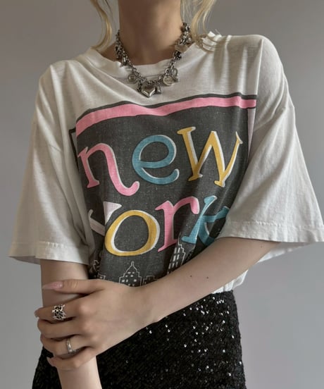 【USED】 NEW YORK T-Shirt/ 260711-027
