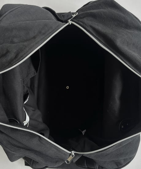 【RE;CIRCLE】 RE French Bedcover Boston Bag Wappen Black /261026-029
