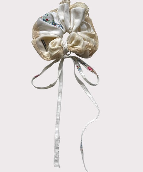 【Chinatsu Aoyama】 RE The Home Makers Scrunchie / 260820-075