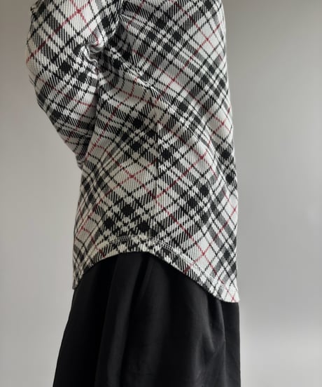 【USED】 Plaid Thermal L/S Tee / 261003-013