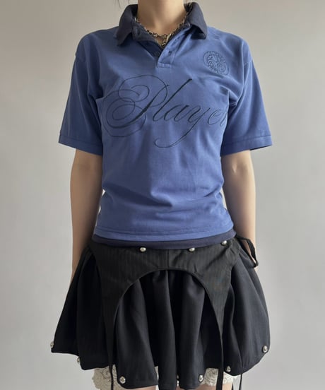 【Chinatsu Aoyama】 RE Player Polo Shirt / 260827-016