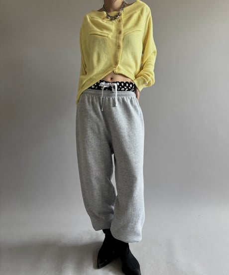 【RE;CIRCLE】 RE Deformed Acrylic Cardigan / 261005-005