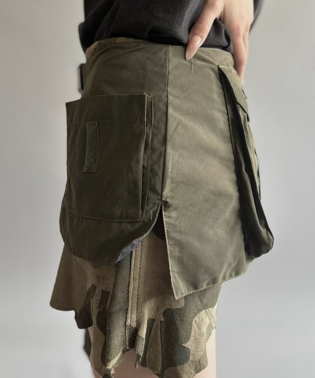 【RE;CIRCLE】  RE Fishing Vest Belt Bag / 260810-013