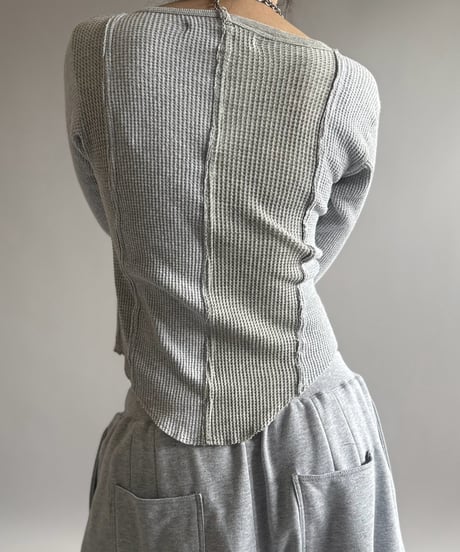 【RE;CIRCLE】 RE Thermal Game Shirt  /261019-003