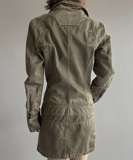 【USED】 DIESEL Design Long Length Jacket / 261010-002